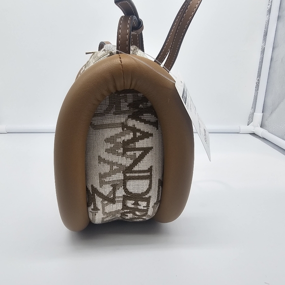 NWT JW ANDERSON The Bumper 15 Pecan Jacquard Monogram Baguette Shoulder Bag - Picture 9 of 12